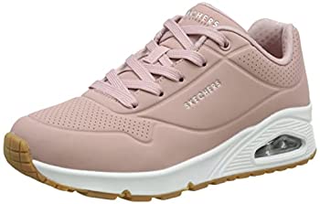 【中古】【輸入品・未使用】Skechers womens Skecher Street Women's Uno - Night Shades Sneaker%ｶﾝﾏ% Pink Hot Pink Durabuck Htpk%ｶﾝﾏ% 8.5 US