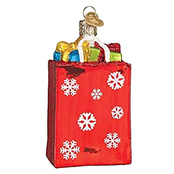 【中古】【輸入品・未使用】Old World Christmas ホリデーショッピングバッグ ガラス吹きオーナメント クリスマスツリー用｜スカイマーケットプラス