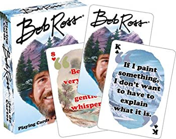【中古】【輸入品・未使用】Bob Ross Quotes2（ボブ・ロス）Playing Card（トランプ） [並行輸入品]