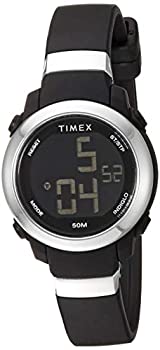 【中古】【輸入品・未使用】Timex レディース DGTL スタックナンバー 28mm 腕時計 One Size ブラック/シルバートーン。