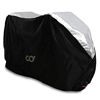 【中古】【輸入品・未使用】バイクカバー アウトドア自転車収納用 ? 2 ? 3バイク ? 高耐久600Dオックスフォードトップ 190Tポリエステルサイド付き 防水気象条件 マウンテン