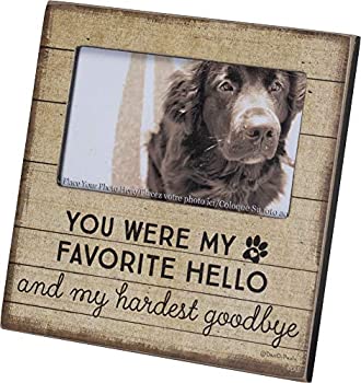 【中古】【輸入品・未使用】Primitives by Kathy Photo Frame Pet Memorial - You were My Favorite Hello and My Hardest Goodbye - 6 inch x 6 inch [並行輸入品]