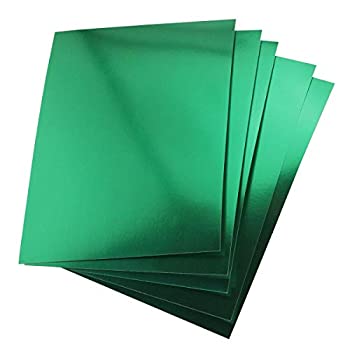 【中古】【インポート品・未当て嵌める】Hygloss Products メタリックホイルボードシート 8.5×11in 緑であること 100枚風呂敷き包み インテリア・寝具・収納-その他