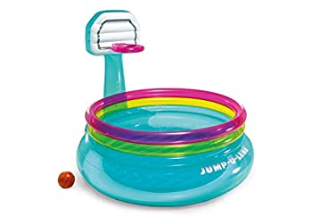 【中古】【輸入品・未使用】INTEX(インテックス) 室内遊具 プレイグッズ シューティングバウンスジャンプオーレーン 196&times;180&times;152cm [日本正規品] 48265｜スカイマーケットプラス