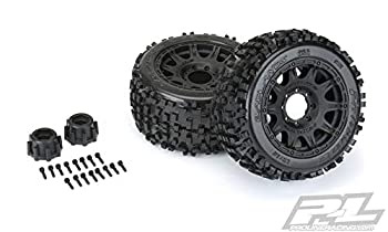 【中古】【輸入品・未使用】Pro-line Racing Badlands 3.8インチ 全地形MTタイヤ レイドブラックマウント 8x32 17mm 六角(2) PRO117810|スカイマーケットプラス