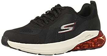 【中古】【インポート品・未当て嵌める】Skechers Men\u0027s Go Run Air Jetstream-Performance Running \u0026 Walking Shoe Sneaker%ｶﾝﾏ% Black/Red%ｶﾝﾏ% 8 D US スポーツ・アウトドア-ランニング・マラソン-メンズシューズ