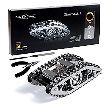 【中古】【輸入品・未使用】Marvel Tank 2 ステンレススチールモデルキット | 経験豊かな趣味のための耐久性と機械化されたマシン | DIYプロジェクト| はんだ付け不要|スカイマーケットプラス