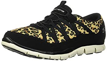 【中古】【輸入品・未使用】Skechers Women's Fashion Sneaker%ｶﾝﾏ% Leopard mesh/Tan Trim%ｶﾝﾏ% 9 B (M)｜スカイマーケットプラス