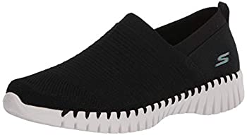 【中古】【輸入品・未使用】Skechers レディース Go Walk Smart-Wise スニーカー US サイズ: 6.5 Wide カラー: ブラック|スカイマーケットプラス