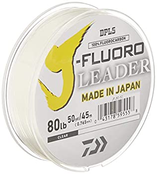 【中古】【輸入品・未使用】Daiwa J-Fluoro クリアフルオロカーボンリーダー 50ヤード 20 LB