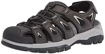 【中古】【輸入品・未使用】Skechers メンズ Tresmen Outseen スリッポン キャンバス フィッシャーマンサンダル US サイズ: 9 カラー: グレー