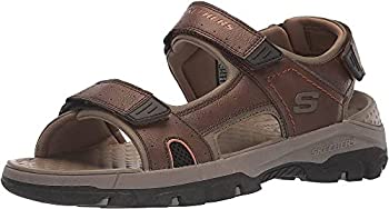 【中古】【輸入品・未使用】Skechers Men's Tresmen-Hirano Open Toe Water Sandal Fisherman%ｶﾝﾏ% Brown%ｶﾝﾏ% 8 Medium US