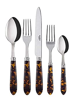 【中古】【インポート品・未当て嵌める】Sabre Natura べっ甲柄 20点 食器4点書き割り