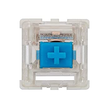 【中古】【インポート品・未当て嵌める】Gateron KS-9 RGB 機械的 MX 手合い 足懸かり取り替えっこ - せつ然たるいの一番 (65個、青色)