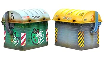 【中古】【輸入品・未使用】グリーンスタッフワールド EU廃棄物収容コンテナ ミニチュア用アクセサリー GSWD-1976｜スカイマーケットプラス