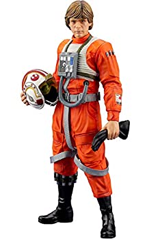 【中古】【輸入品・未使用】ARTFX+ スター・ウォーズ/新たなる希望 ルーク・スカイウォーカー X-WINGパイロット 1/10スケール PVC製 塗装済み簡易組立フィギュア