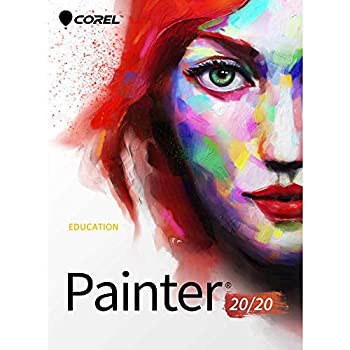 【中古】【インポート品・未当て嵌める】Corel Painter 2020 Education Edition [並行輸入品] 別途 日本語ハウツー物付き添い人
