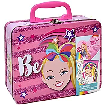 【中古】【輸入品・未使用】Wenzhou Wentai Pen Industry Jojo Siwa 塗り絵 アクティビティ 缶 水彩ペンと油性マーカー付き