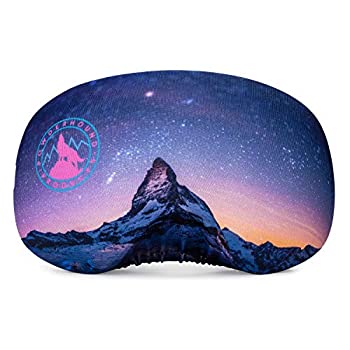 【中古】【輸入品・未使用】SKI スノーボードゴーグルカバースリーブ - レンズ傷 ほこり保護 旅行時の収納やApres用 (Matterhorn ゴーグルカバー)
