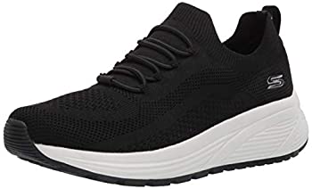 【中古】【輸入品・未使用】Skechers BOBS Women's Bobs Sparrow 2.0-Allegiance Crew Sneaker%ｶﾝﾏ% Black%ｶﾝﾏ% 8 M US