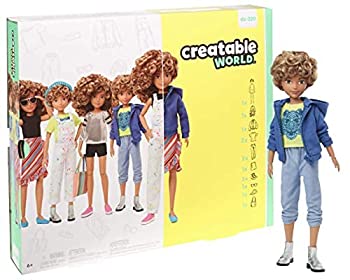 【中古】【輸入品・未使用】Creatable World Deluxe Character Kit 創造可能ワールドデラックスキャラクターキットカスタマイズ可能なドール金髪の巻き毛 [並行輸入品]｜スカイマーケットプラス
