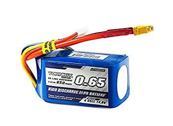【中古】【輸入品・未使用】Turnigy 650mAh 4S 65C リポパック XT30付き