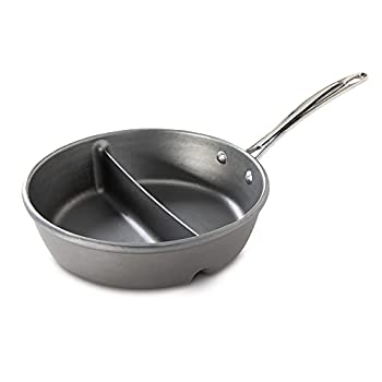 【中古】【輸入品・未使用】Nordic Ware Divided Sauce Pan%ｶﾝﾏ% 2-in-1%ｶﾝﾏ% Silver