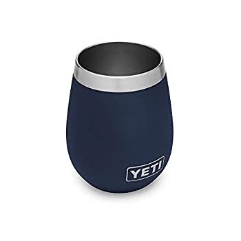 【中古】【インポート品・未当てはめる】[(イエティ) YETI] [296ml ブドウ酒 タンプラー続きもの%ｶﾝﾏ% 米国海軍 Rambler 10薬局衡オンス Stainless Steel Wine Tumbler%ｶﾝﾏ% Navy] (並行輸入品)