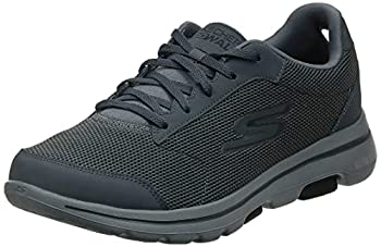 【中古】【インポート品・未当てはめる】Skechers Men\u0026#39;s Go 5 Demitasse-Textured Knit Lace Up Performance Walking Shoe