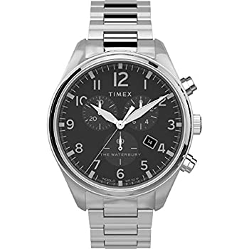 【中古】【インポート品・未当て嵌める】Timex | Waterbury Traditional Chrono 42粍 | Stainless Steel TW2T70300 [並行輸入品]