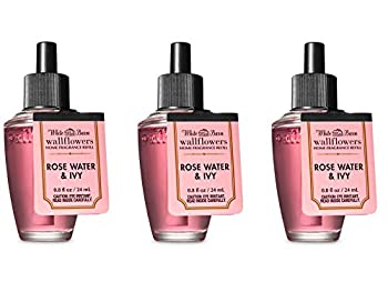 【中古】【輸入品・未使用】[Bath&Body Works] ホームフレグランス 付け替えバルブ ROSE WATER & IVY 3個 （並行輸入品）