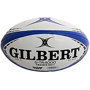 【中古】【インポート品・未当て嵌める】Gilbert ギルバート ラグビーボール 3号 G-TR 4000 初等学校 低教室 青 [並行輸入品]