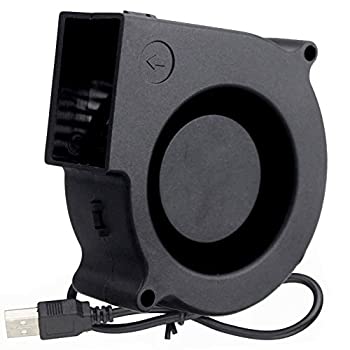 【中古】【インポート品・未当て嵌める】Wathai 5V USB 75粍 x 30粍 タービン遠心ブロワー落ち居る気違い