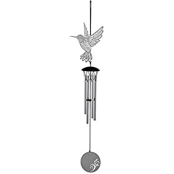 【中古】【輸入品・未使用】FLHU Woodstock ウッドストック Flourish Chime Hummingbird 風水/玄関チャイム/ウインドチャイム [並行輸入品]
