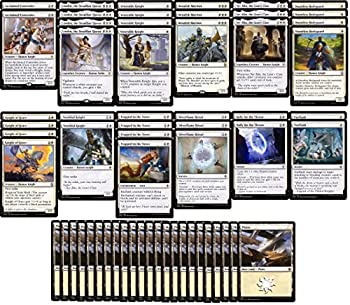 【中古】【輸入品・未使用】White Creature Deck - Knight - Powerful - Modern Legal - Custom Built - Magic The Gathering - MTG - 60 Card