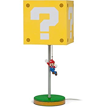 【中古】【輸入品・未使用】スーパーマリオブラザーズ　ブロック　テーブルランプ　36
