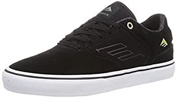 【中古】【輸入品・未使用】[エメリカ] スケートシューズ LOW VULC BLACK/GOLD/WHITE 27.5 cm