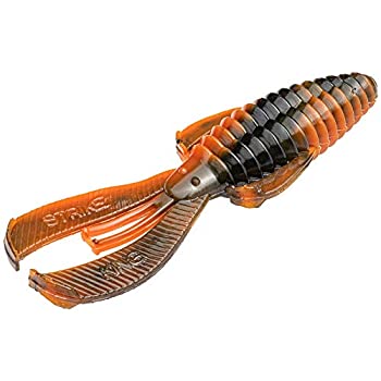 【中古】【インポート品・未当てはめる】Strike King RGBBUG-466 レイジテール もの言う花欠陥、ザリガニ、3in 9PK