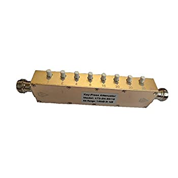 【中古】【輸入品・未使用】(N) メス-メス 50 ohm プッシュボタン ステップアッテネータ、キープレスアッテネータ、DCから2.5GHz (90db) 21,681円