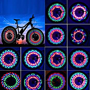 【中古】【輸入品・未使用】TGJOR 自転車ホイールライト LED防水自転車用スポークタイヤライト 32個 変更パターン 自転車リムライト マウンテンバイク/ロードバイク/BMXバイ