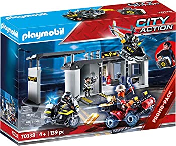 【中古】【輸入品・未使用】Playmobil 70338 City Action Take Along Police Station with Bikes and Helicopter｜スカイマーケットプラス 31,970円