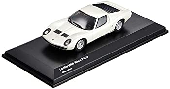 【中古】【輸入品・未使用】ブンカオリジナル 1/64スケールミニカーシリーズ ランボルギーニ ミウラ P400 ホワイト/シルバー 完成品｜スカイマーケットプラス