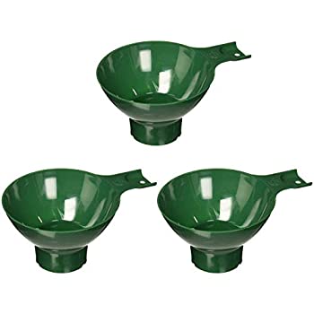 【中古】【輸入品・未使用】Norpro 缶詰広口プラスチックじょうご グリーン 4.75インチ (3個パック)