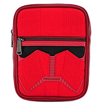 【中古】【輸入品・未使用】Loungefly x スターウォーズ シス・トルーパー クロスボディバッグ (ワンサイズ、レッド)|スカイマーケットプラス