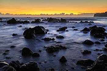 【中古】【輸入品・未使用】Posterazzi PDDUS12SWR0152 Sunrise at Laupahoehoe Beach Park%ｶﾝﾏ% Hamakua Coast%ｶﾝﾏ% Big Island%ｶﾝﾏ% Hawaii Photo Print%ｶﾝﾏ% 18 x 24%ｶﾝﾏ