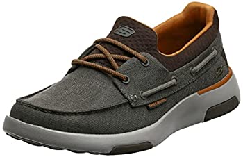 【中古】【インポート品・未当てはめる】Skechers Men\u0027s Oxford%ｶﾝﾏ% Brown