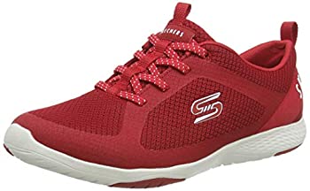 【中古】【輸入品・未使用】Skechers Women's Fashion Sneaker%ｶﾝﾏ% Red%ｶﾝﾏ% 5.5