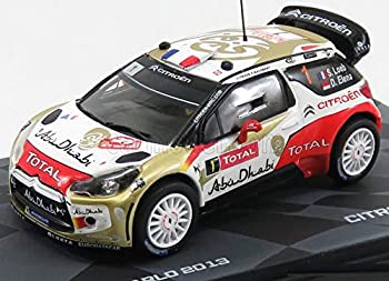 【中古】【輸入品・未使用】シトロエン DS3 ミニカー 1/43 CITROEN DS3 WRC Total Abu Dhabi モンテカルロ ラリー 優勝 2013 S.LOEB - D.ELENA [並行輸入品]