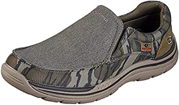 【中古】【インポート品・未当て嵌める】Skechers Men\u0027s%ｶﾝﾏ% Relaxed Fit: Expected - Avillo Slip-On CAMO 9.5 M
