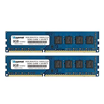 【中古】【インポート品・未当て嵌める】16GB 一揃いの道具 (2x8GB) DDR3 10600 1333MHz Udimm 8GB マイコン3L-10600U Dimm Memory 2Rx8 1.35V 1.5V CL9 勉強机とっ始め ランダムアクセス記憶装置 その他-パソコン-パソコン・周辺機器
